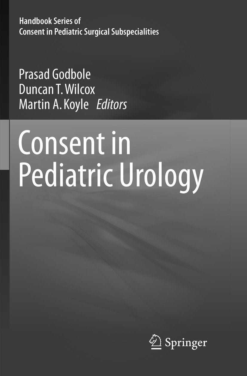 Handbook Series of Consent in Pediatric Surgical Subspecialities