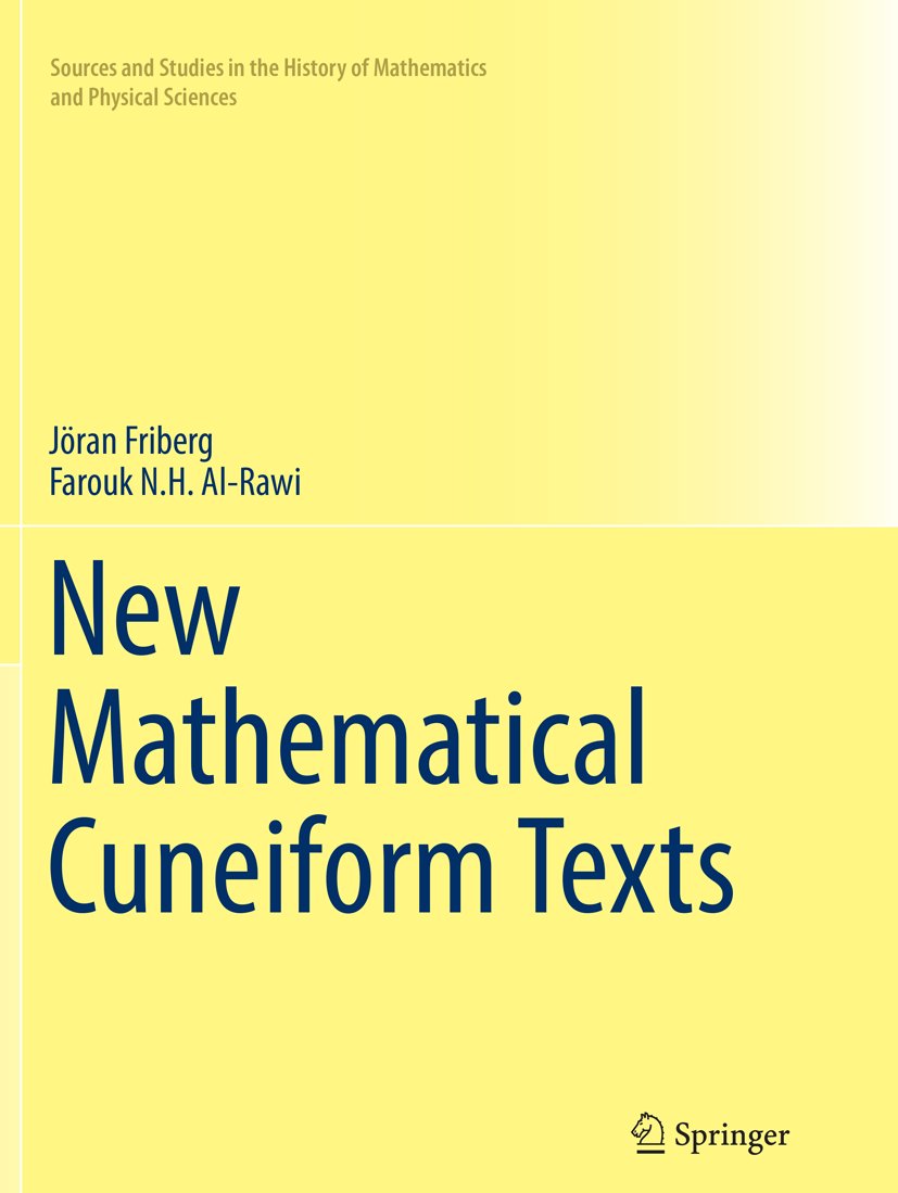 Sources and Studies in the History of Mathematics and Physical Sciences