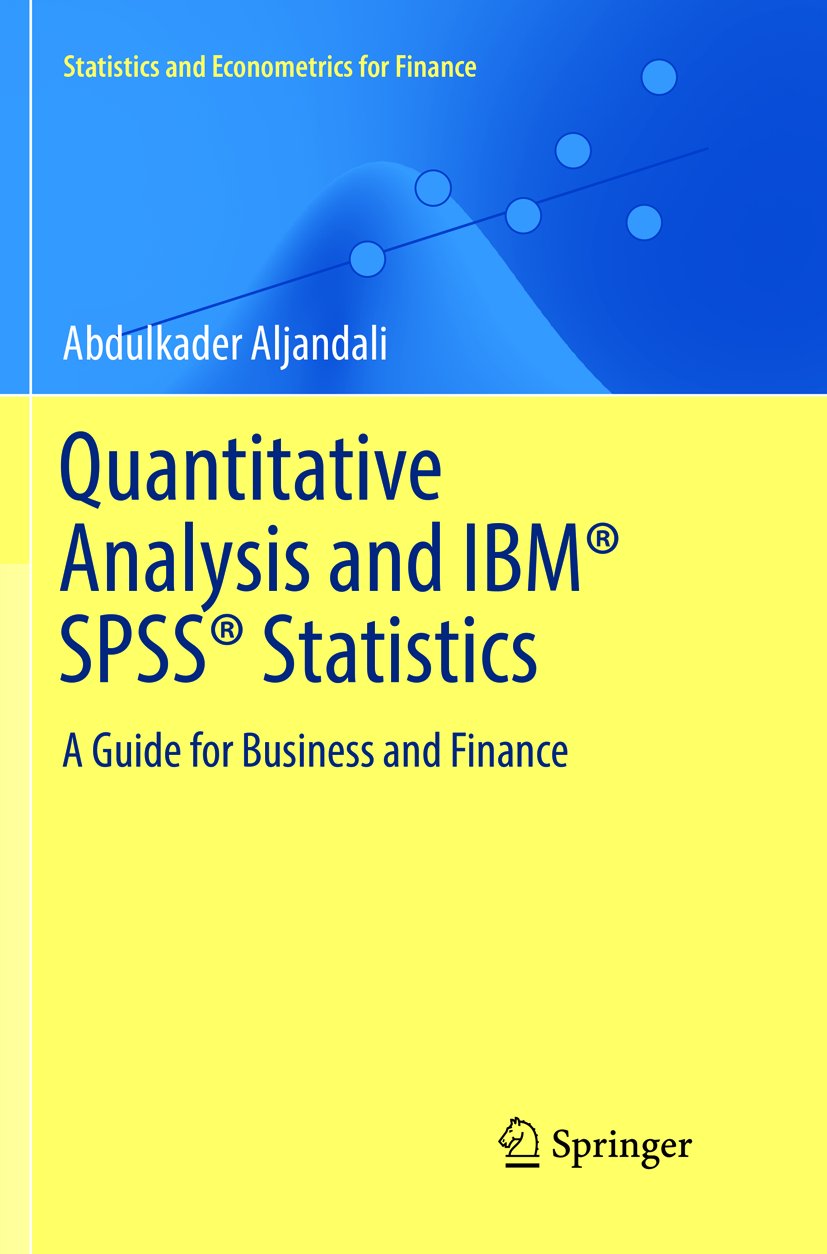 Statistics and Econometrics for Finance