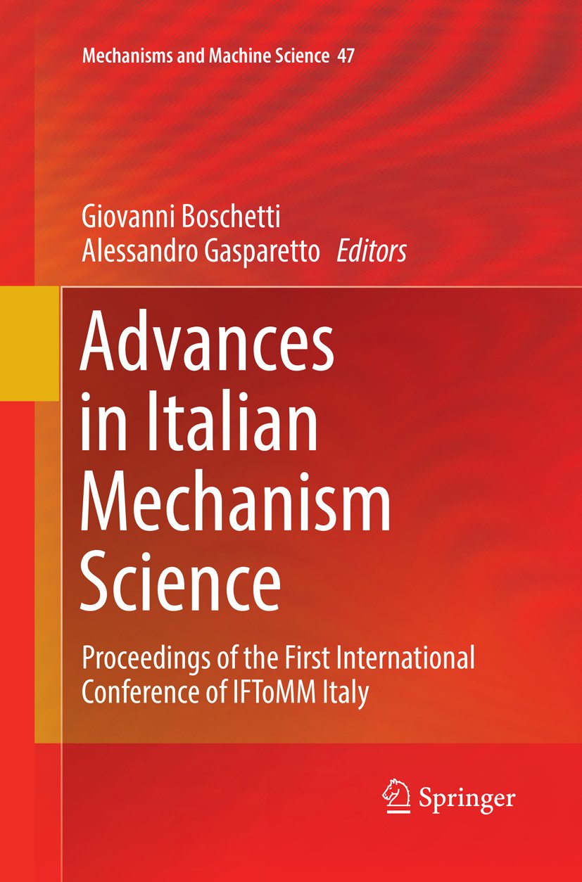 Mechanisms and Machine Science