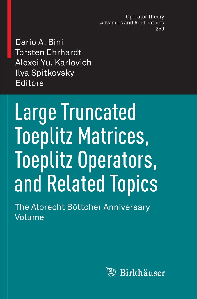 Operator Theory: Advances and Applications