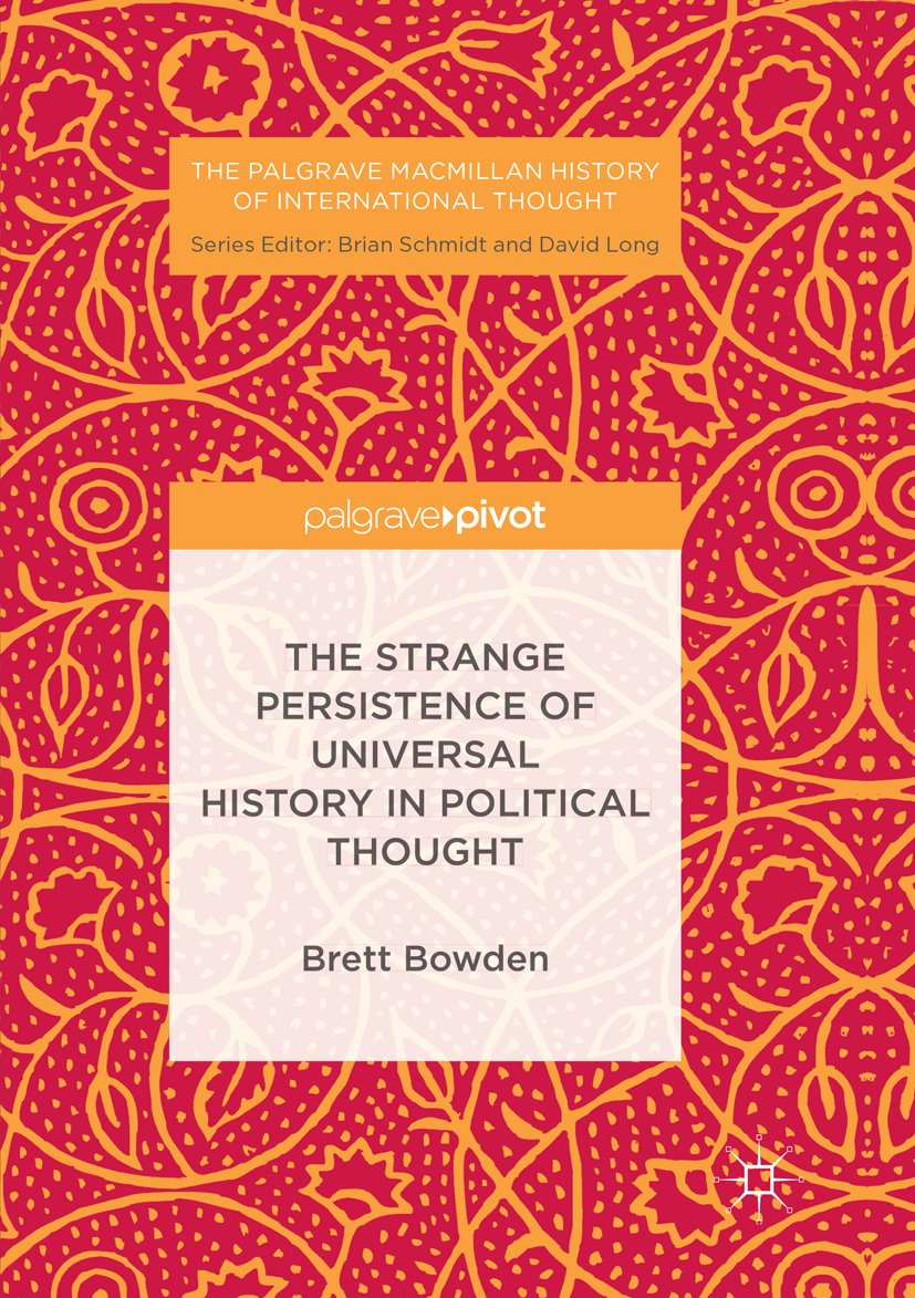 The Palgrave Macmillan History of International Thought