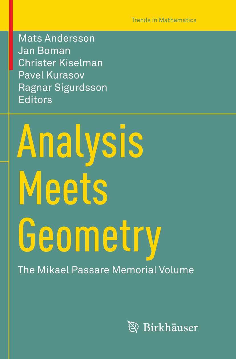 Trends in Mathematics