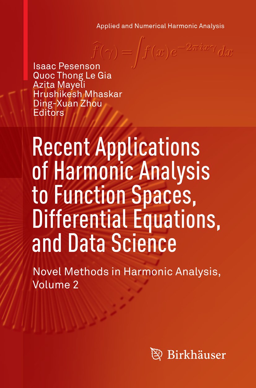 Applied and Numerical Harmonic Analysis