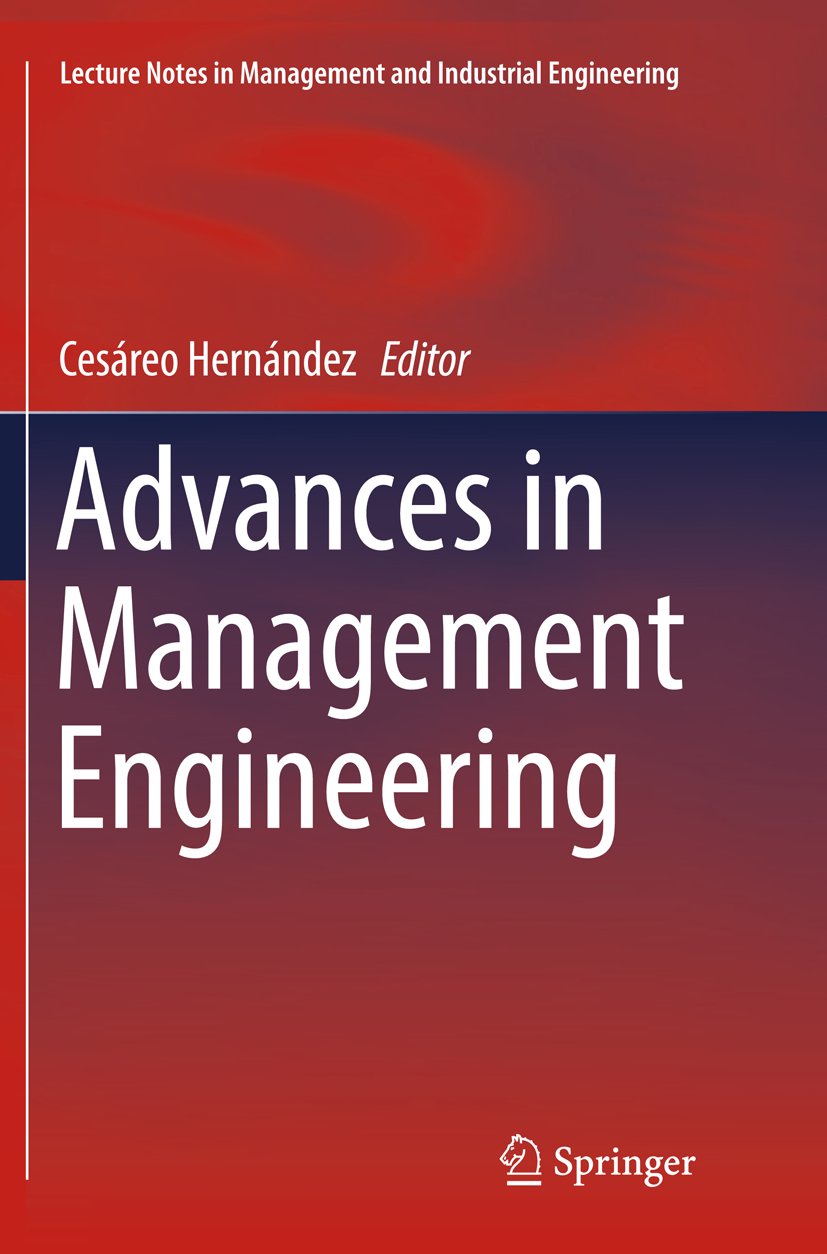 Lecture Notes in Management and Industrial Engineering