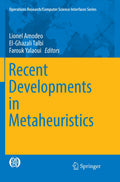 Recent Developments in Metaheuristics