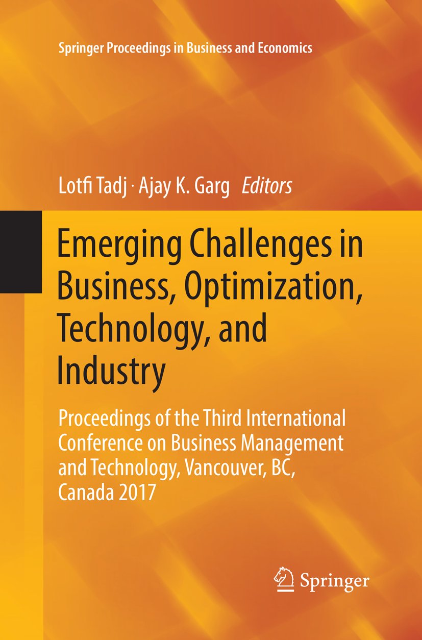 Springer Proceedings in Business and Economics