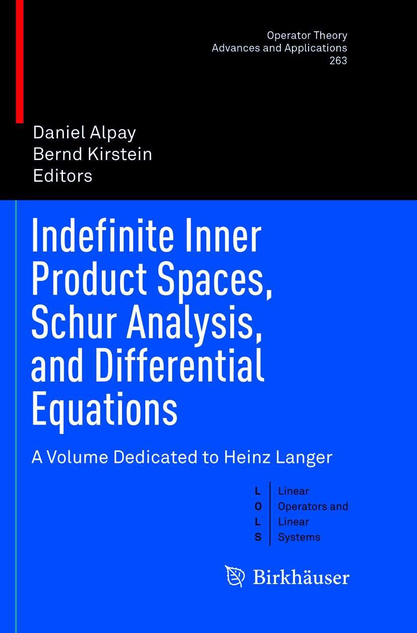 Operator Theory: Advances and Applications