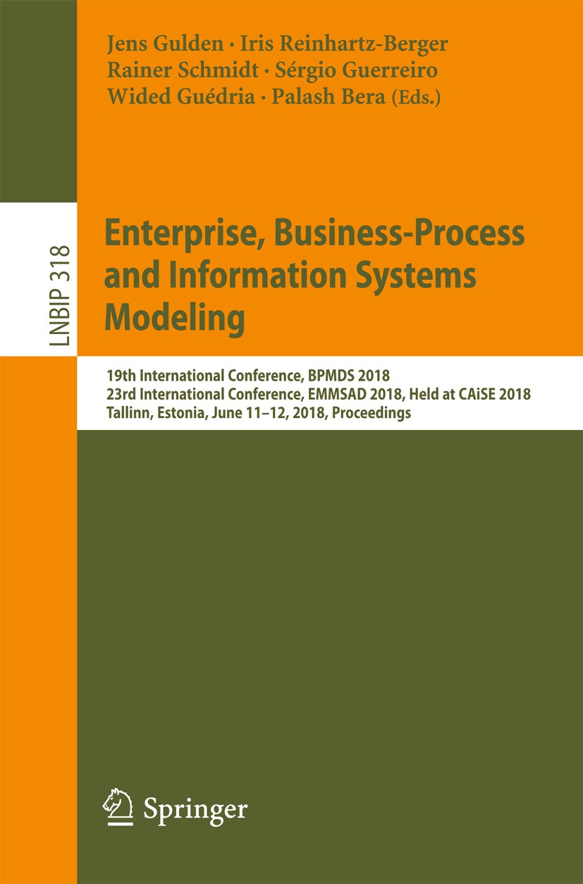 Lecture Notes in Business Information Processing