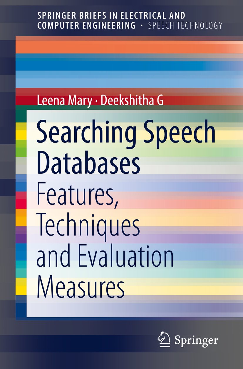 SpringerBriefs in Speech Technology