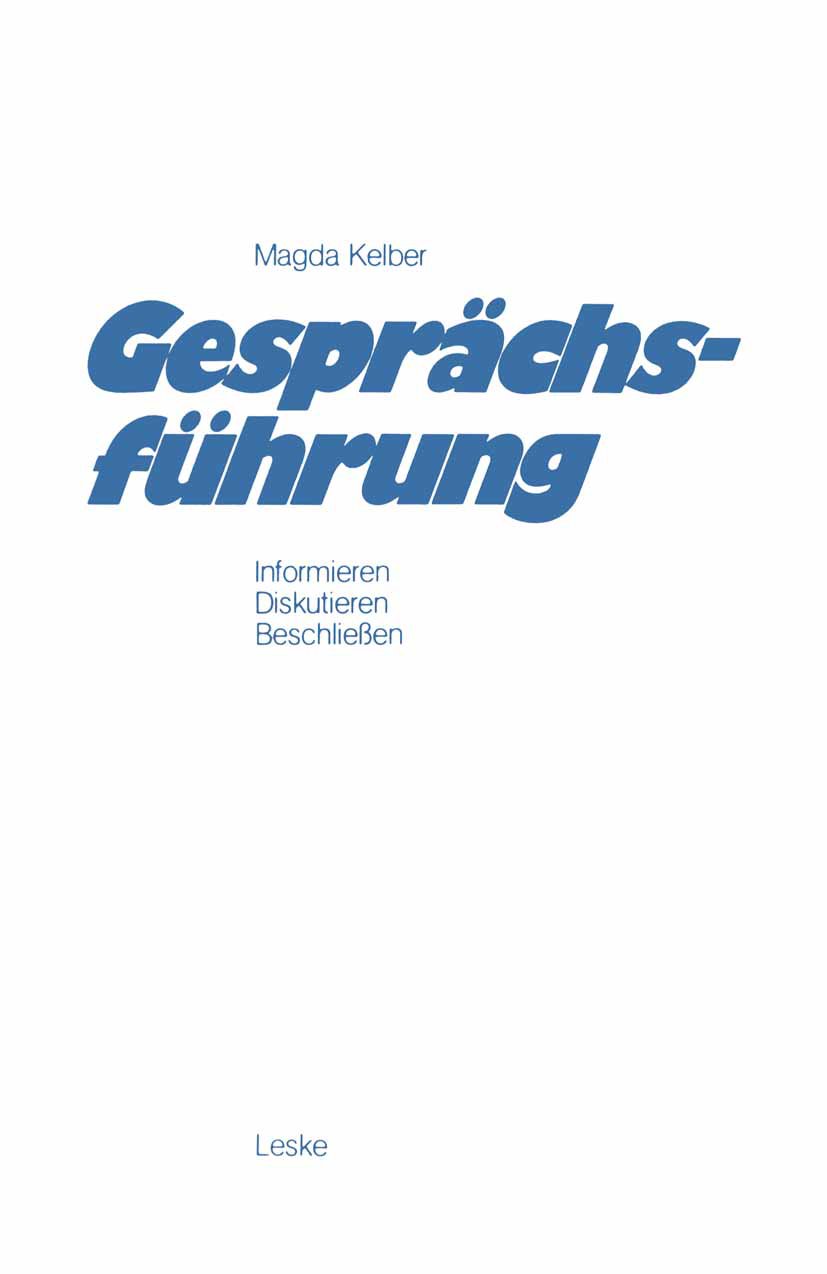 Gesprächsführung