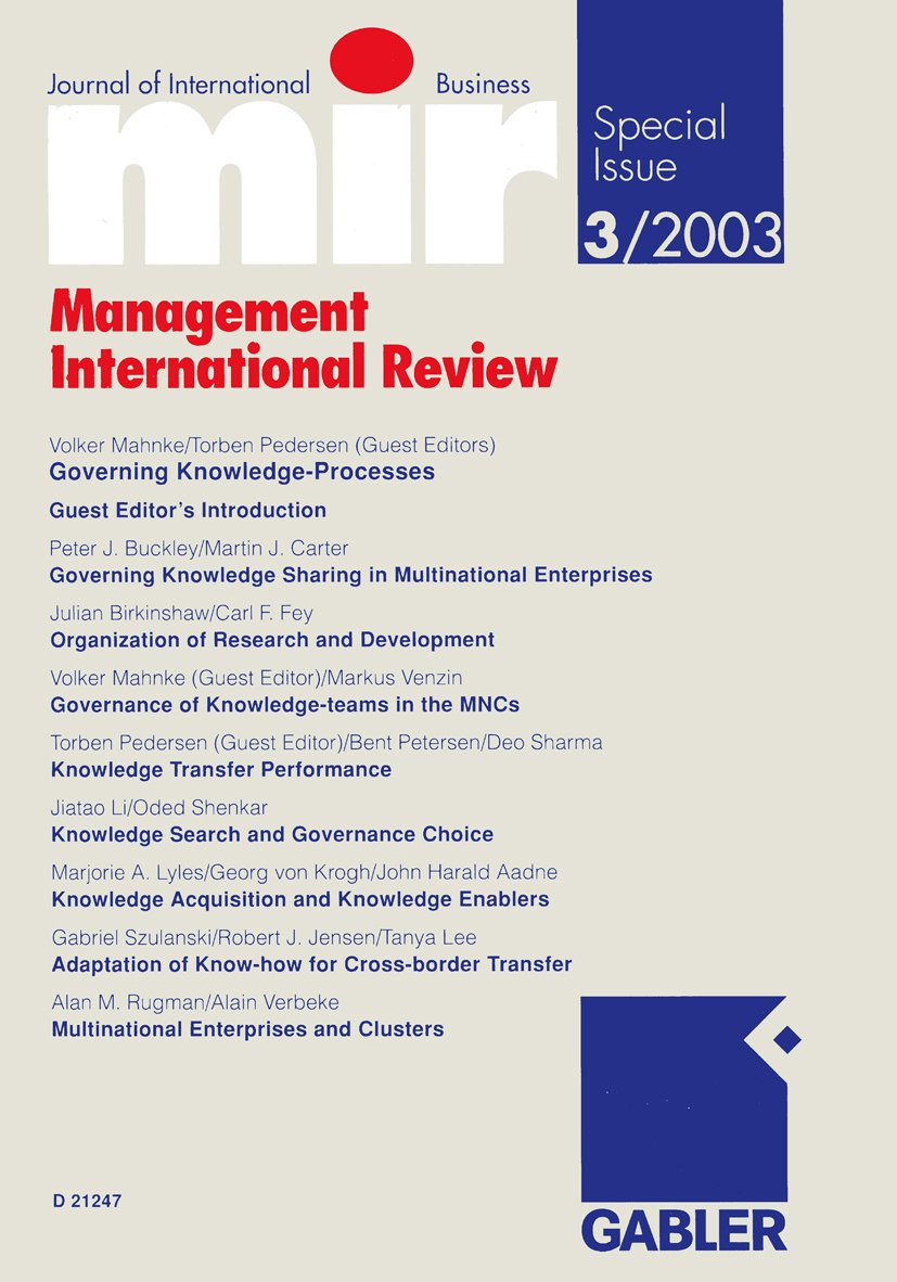 mir Special Issue