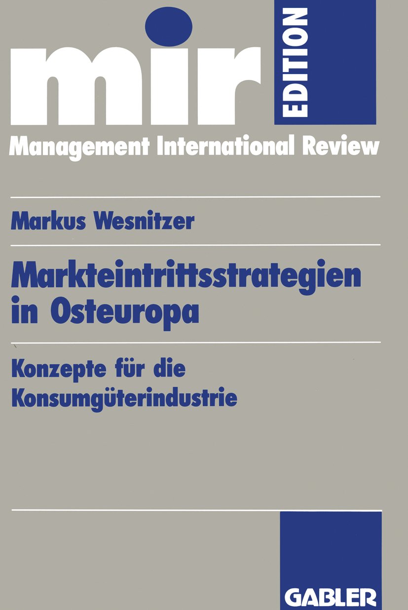 mir-Edition: Konzepte für die Konsumgüterindustrie