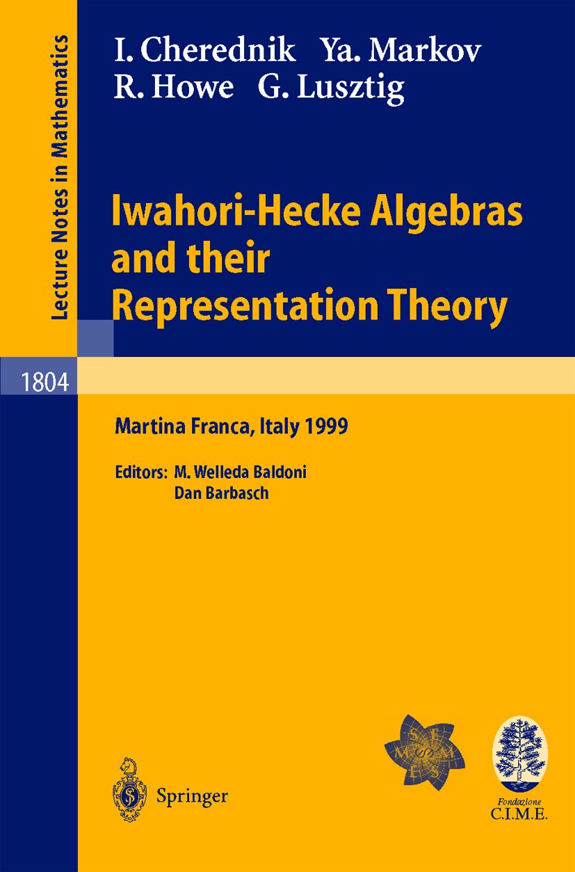 Lecture Notes in Mathematics
