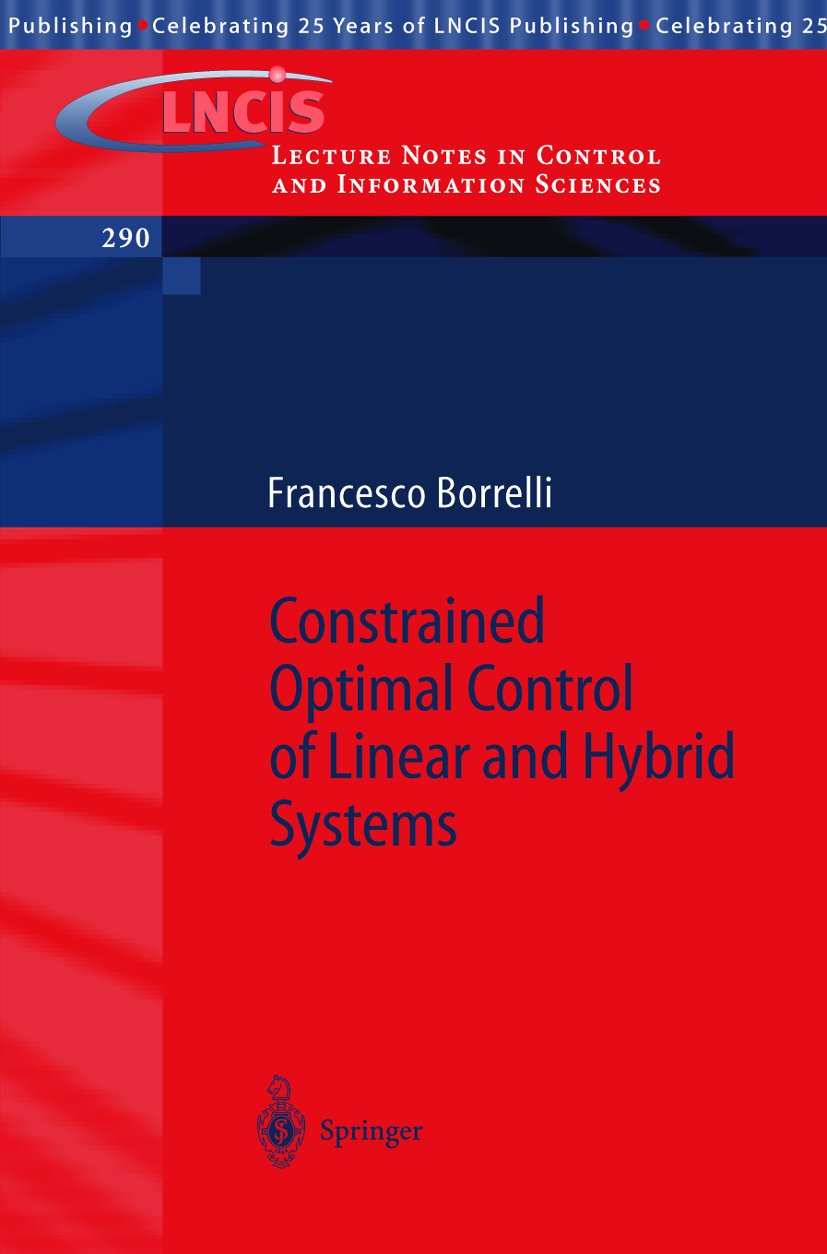 Lecture Notes in Control and Information Sciences
