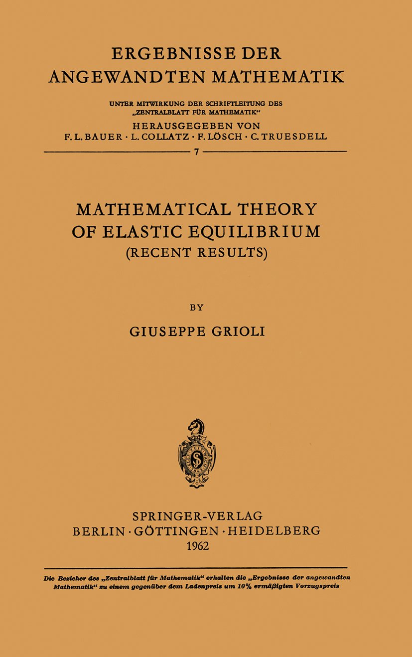 Ergebnisse der angewandten Mathematik
