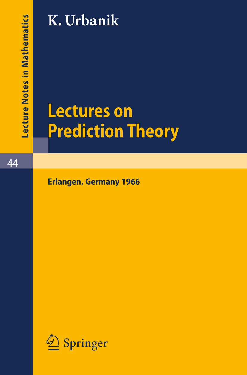 Lecture Notes in Mathematics