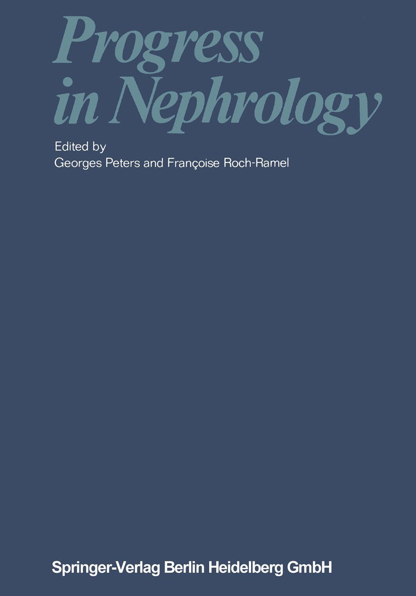 Progress in Nephrology