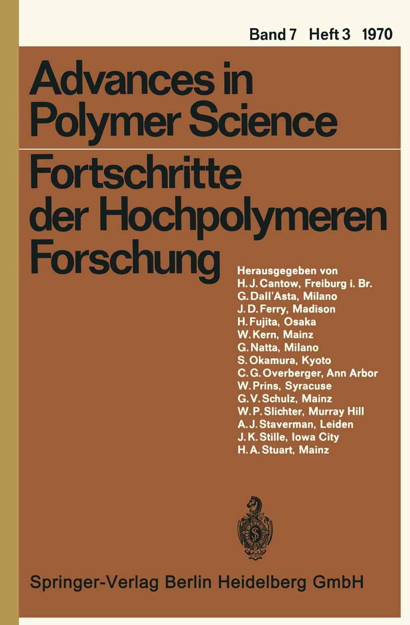 Advances in Polymer Science