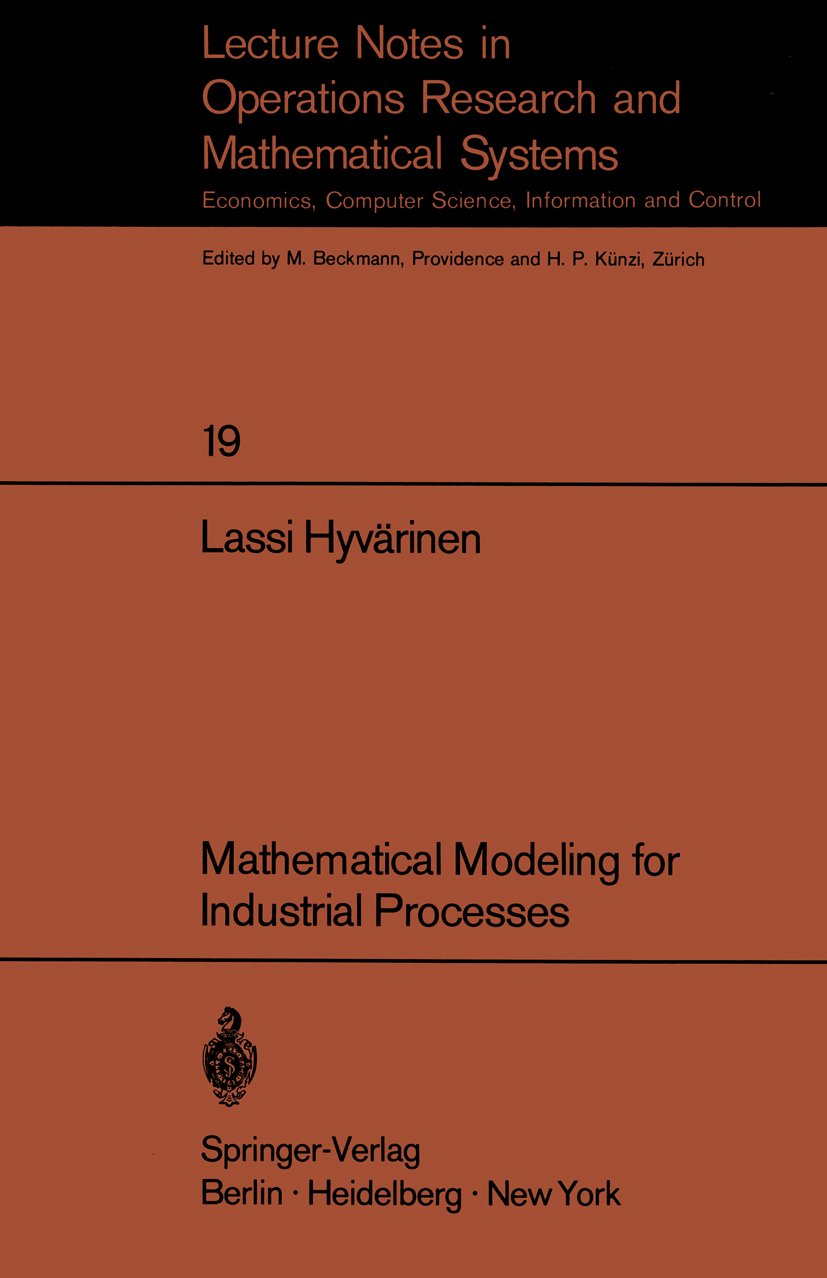 Lecture Notes in Economics and Mathematical Systems