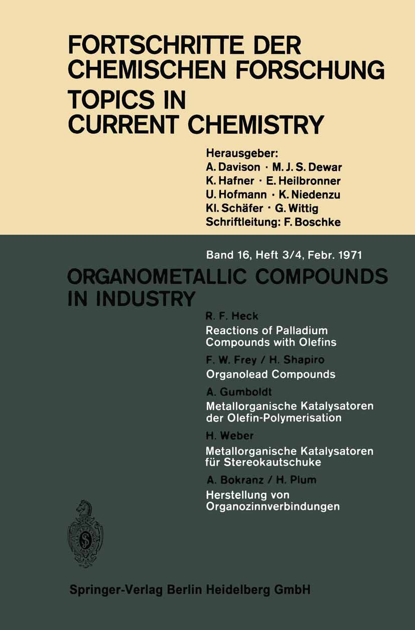 Topics in Current Chemistry