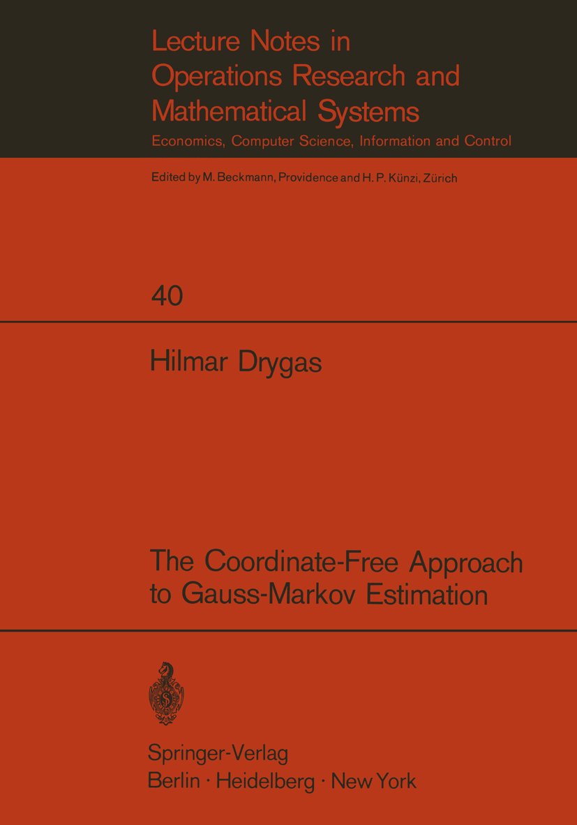 Lecture Notes in Economics and Mathematical Systems
