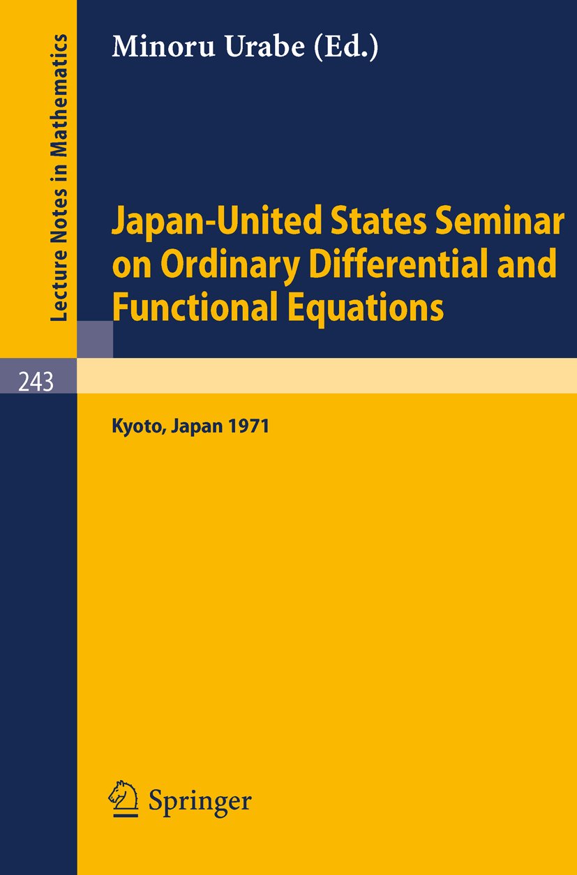 Lecture Notes in Mathematics
