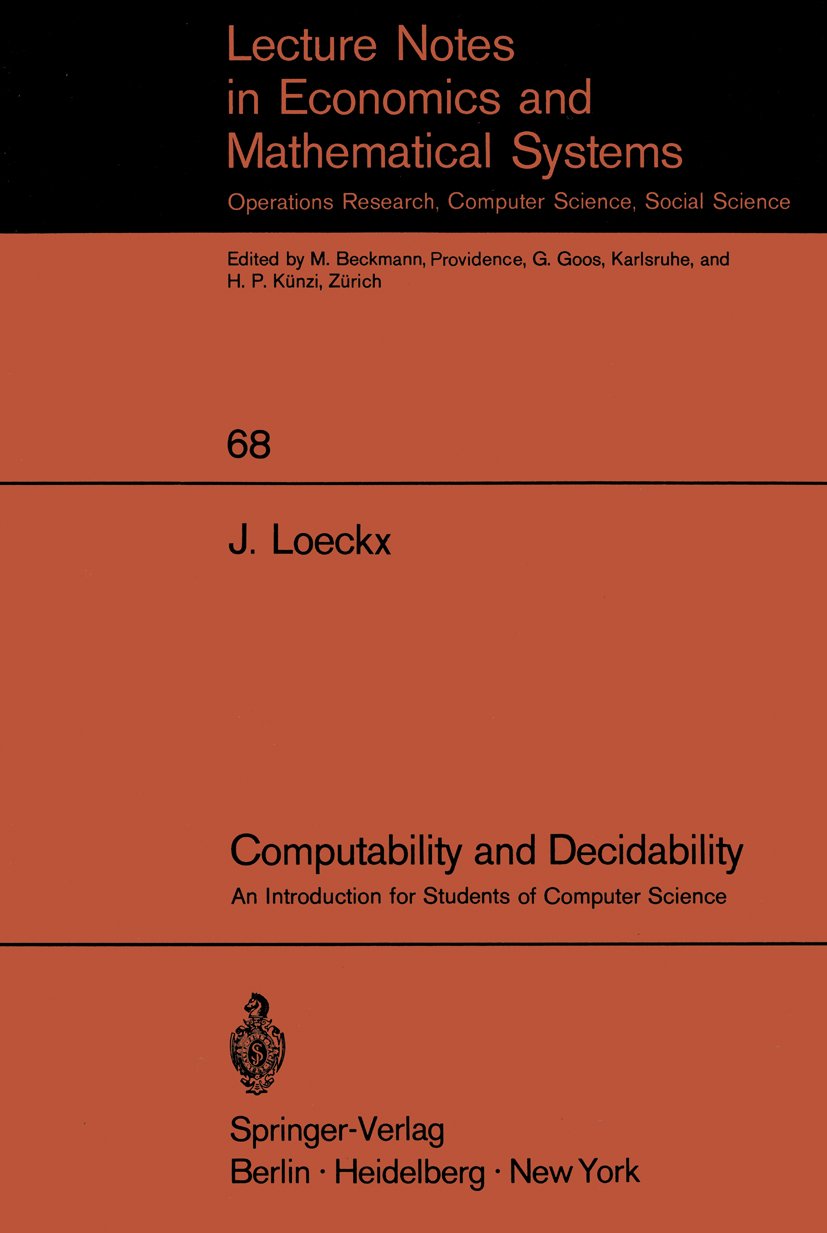 Computability and Decidability