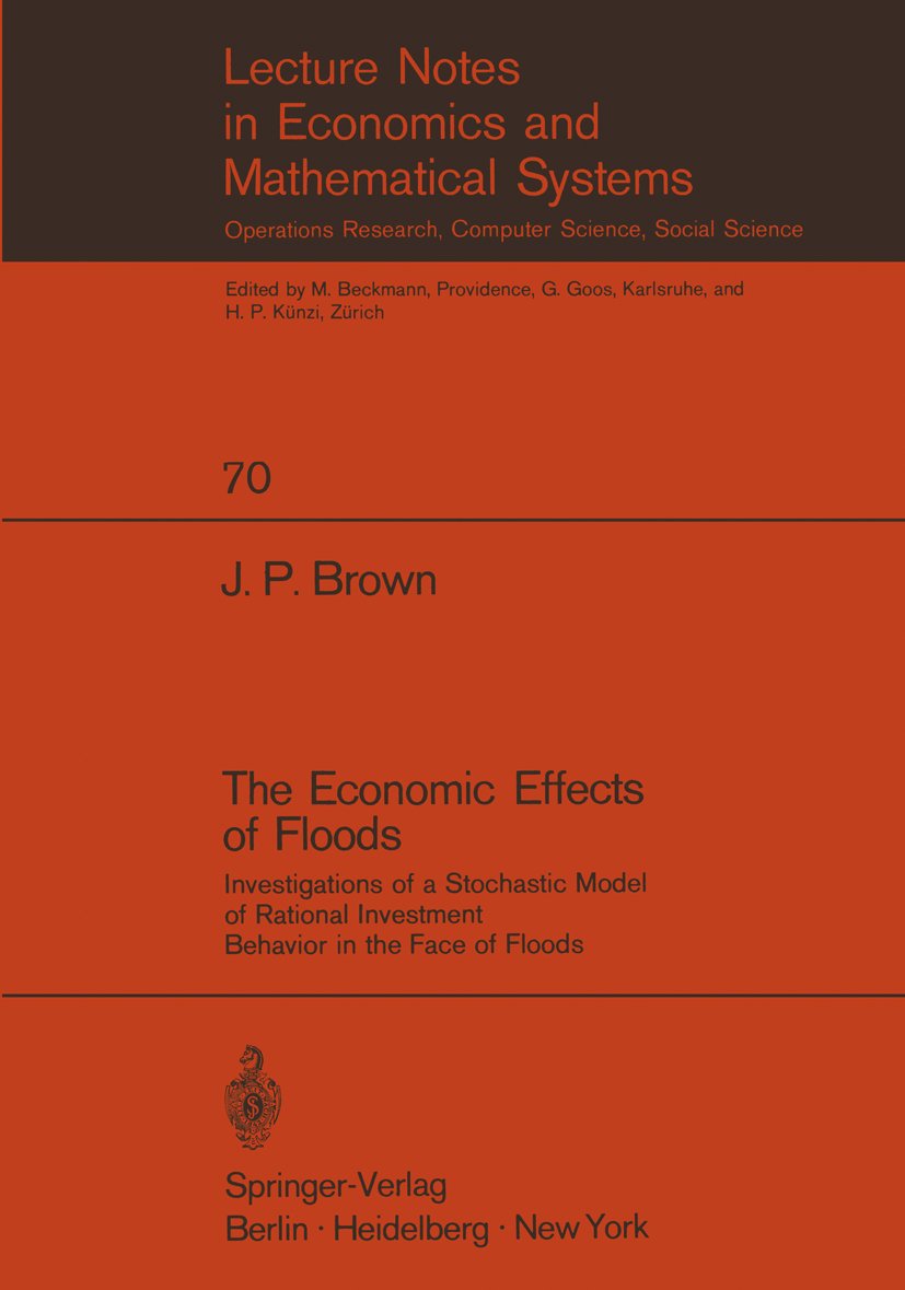 Lecture Notes in Economics and Mathematical Systems