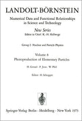 Landolt-Börnstein: Numerical Data and Functional Relationships in Science and Technology - New Series