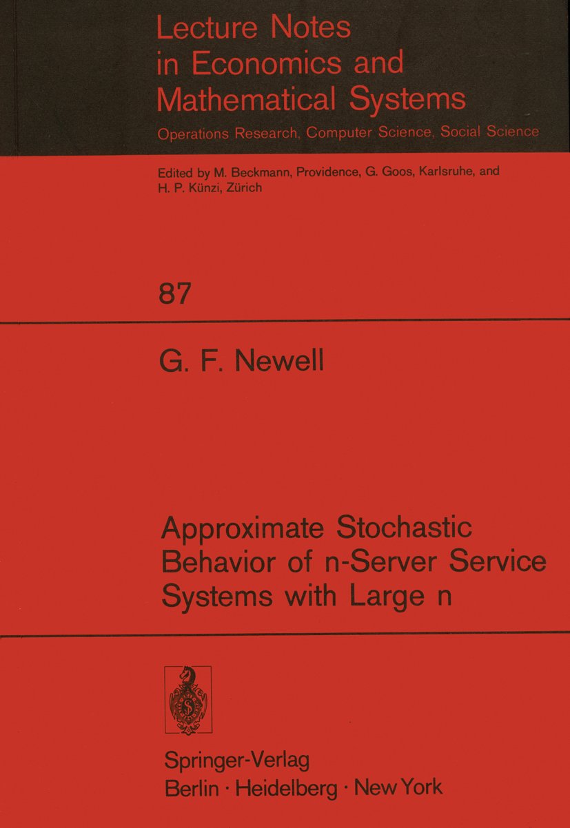 Lecture Notes in Economics and Mathematical Systems