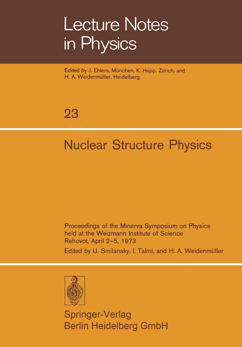 Nuclear Structure Physics