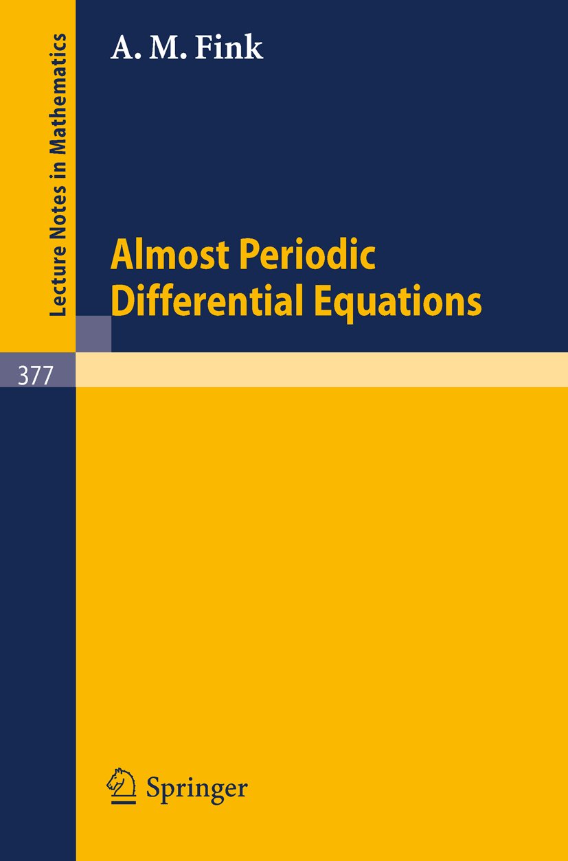 Lecture Notes in Mathematics