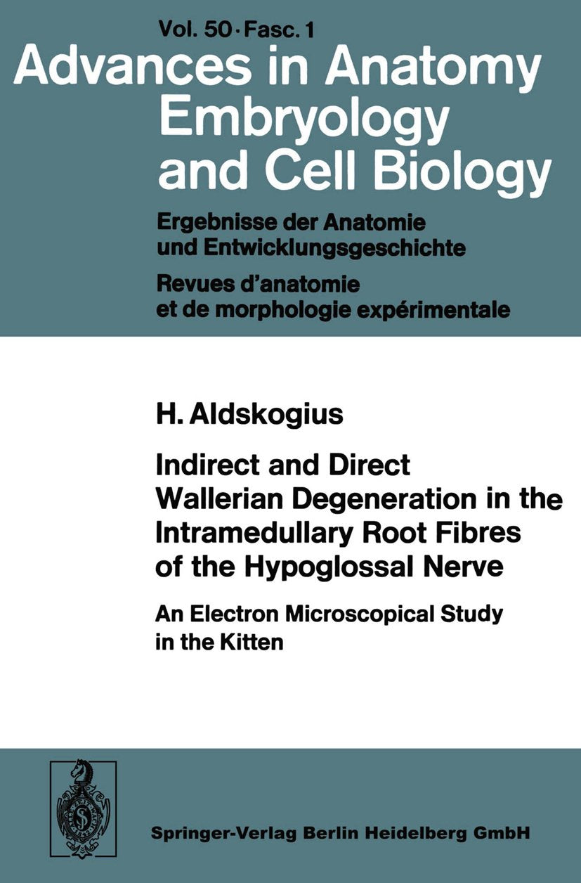 Advances in Anatomy, Embryology and Cell Biology