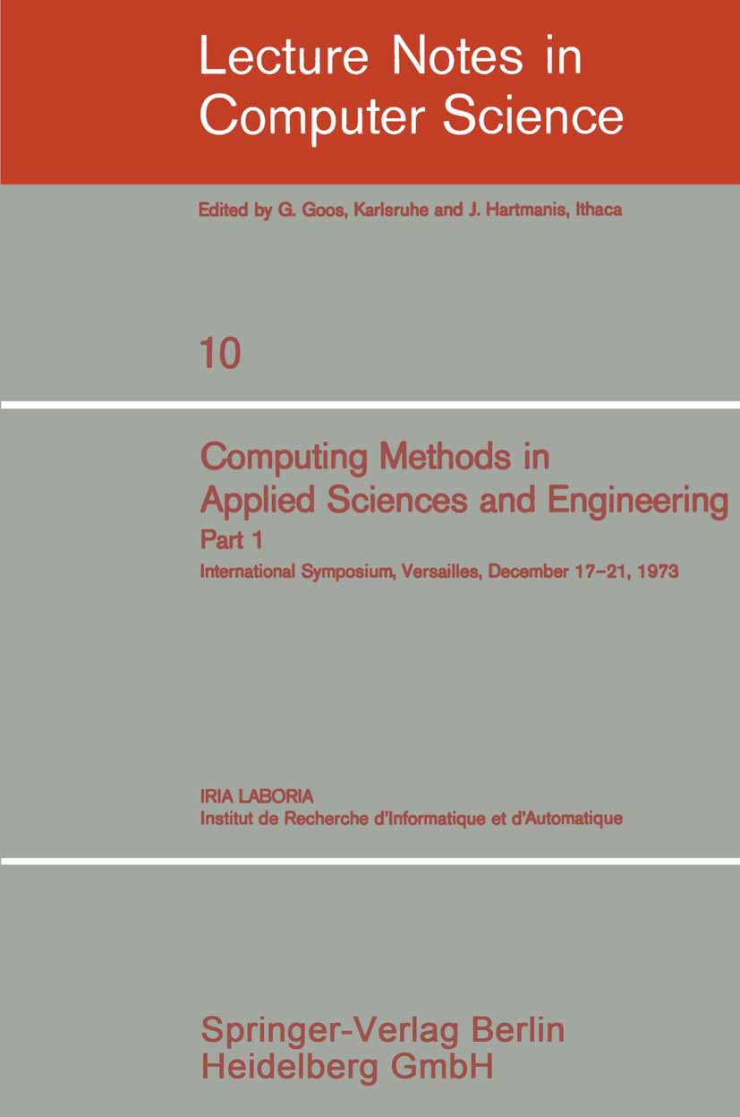 Lecture Notes in Computer Science