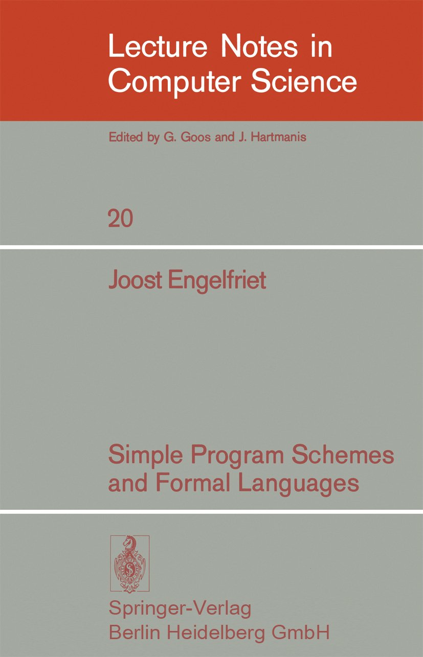 Simple Program Schemes and Formal Languages
