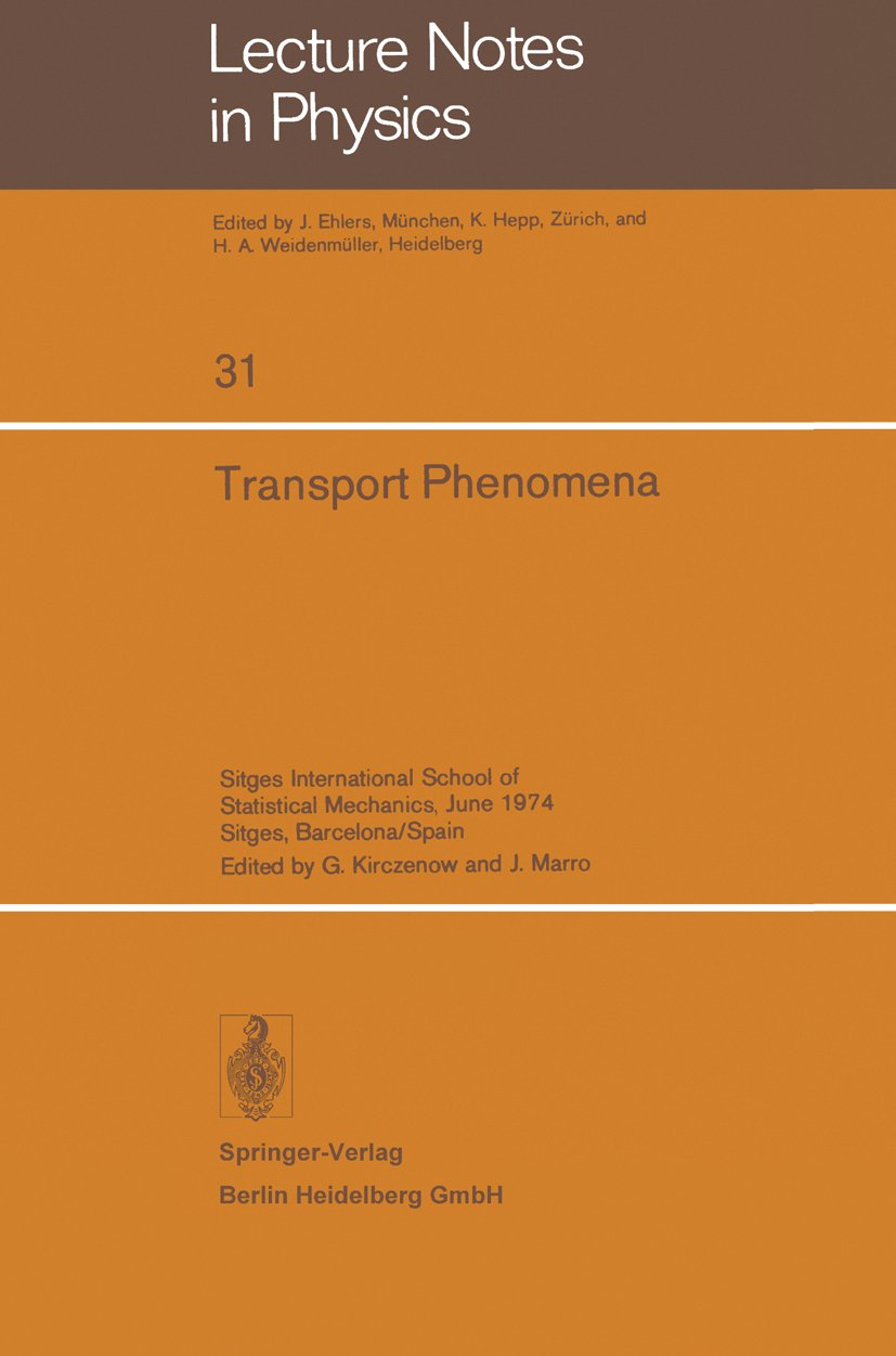 Transport Phenomena