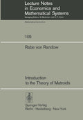 Lecture Notes in Economics and Mathematical Systems