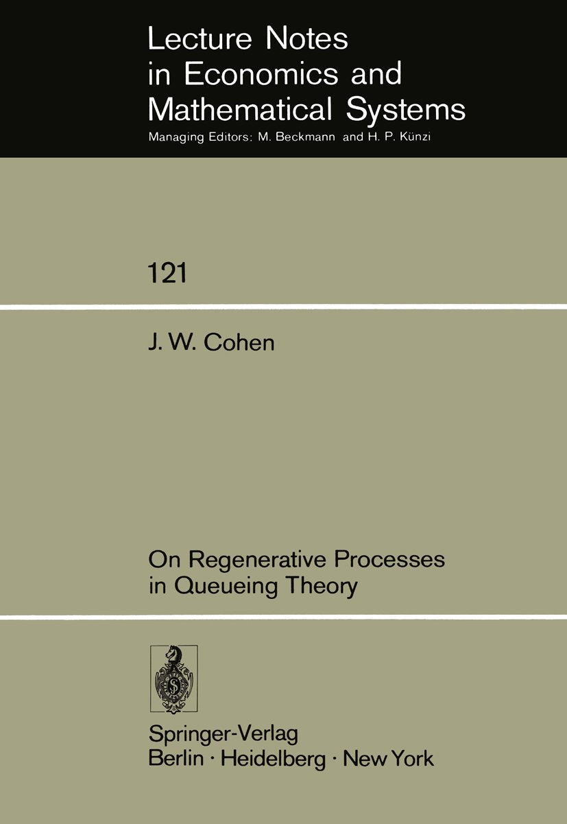 Lecture Notes in Economics and Mathematical Systems