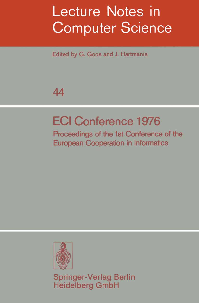 ECI Conference 1976