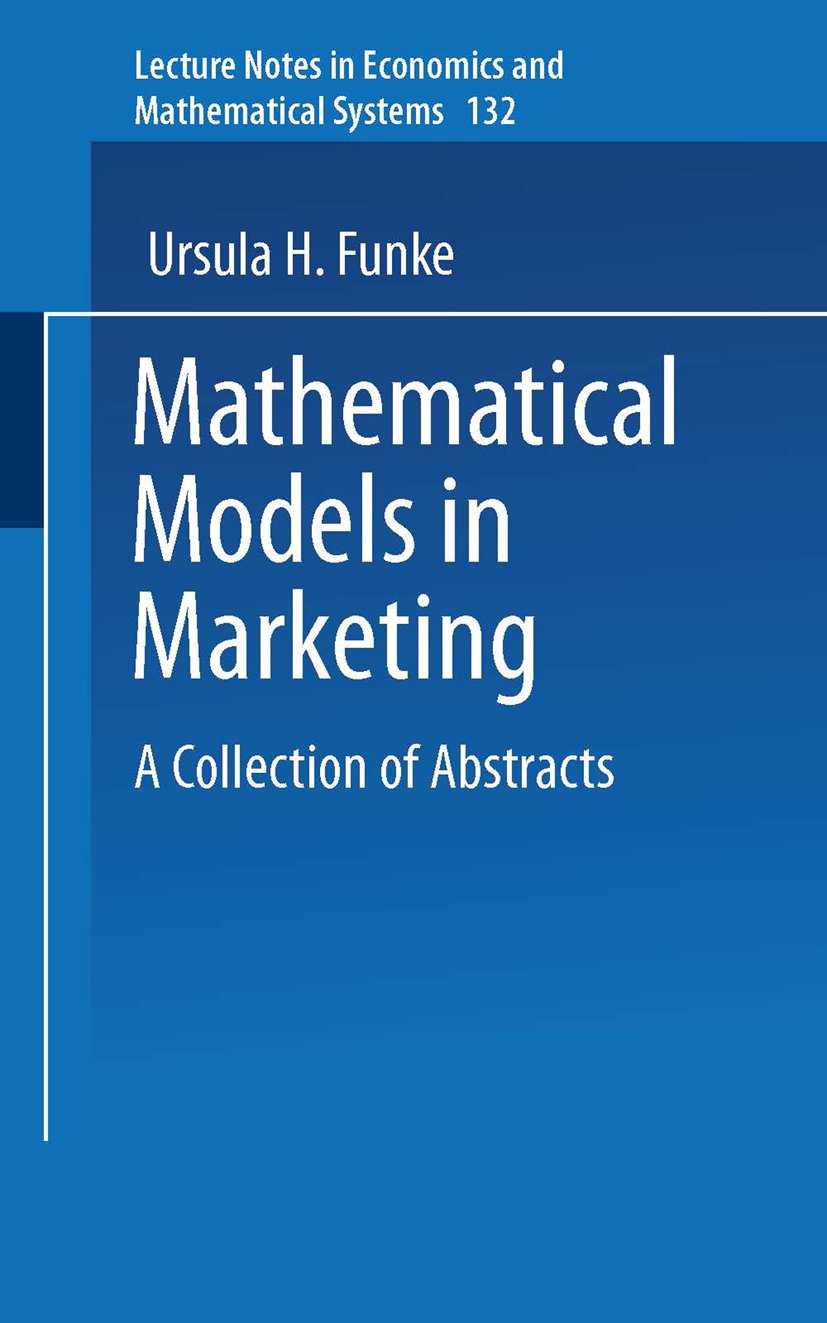 Lecture Notes in Economics and Mathematical Systems