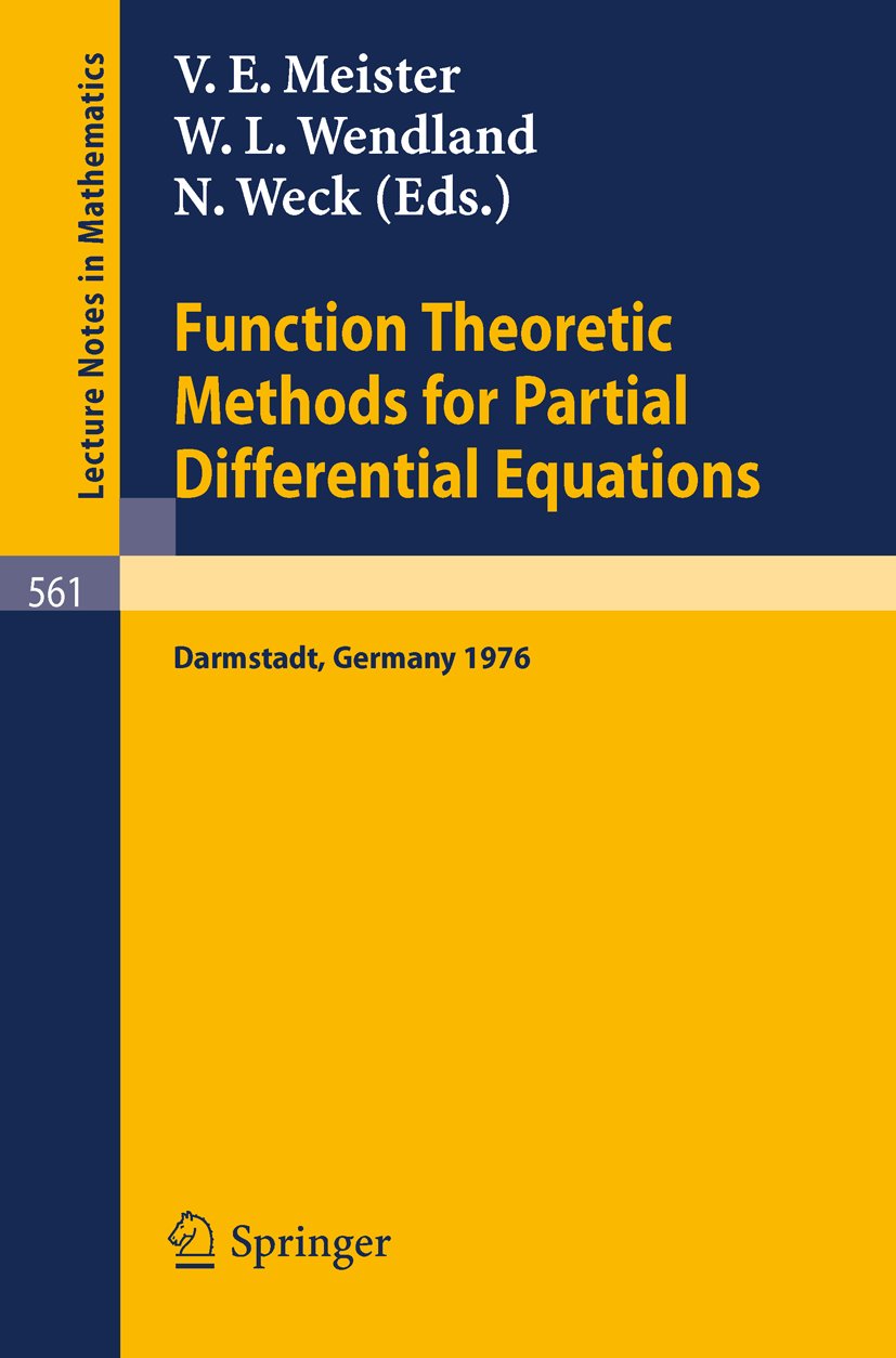Lecture Notes in Mathematics
