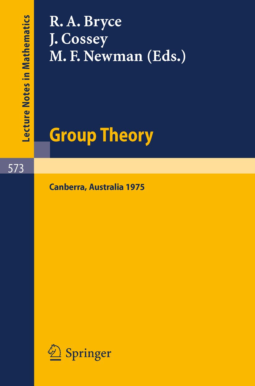 Lecture Notes in Mathematics