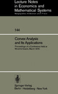 Lecture Notes in Economics and Mathematical Systems