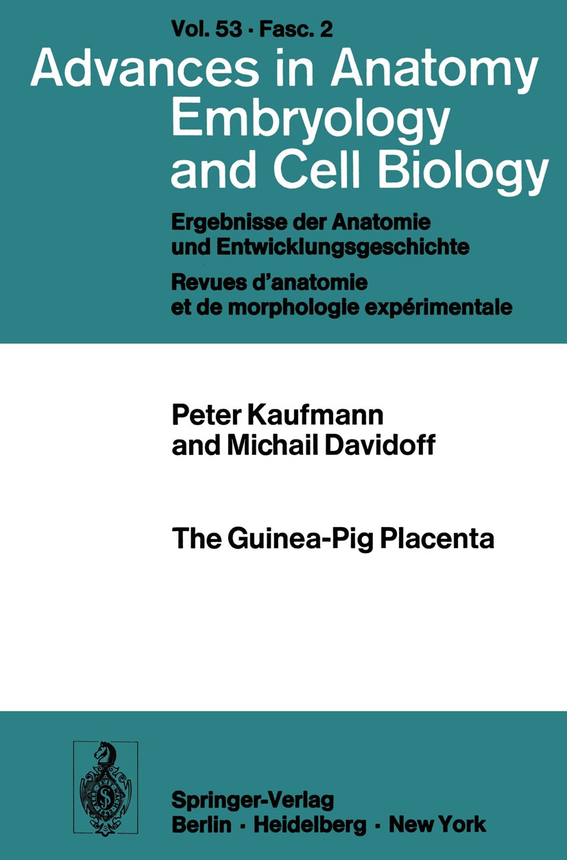 Advances in Anatomy, Embryology and Cell Biology