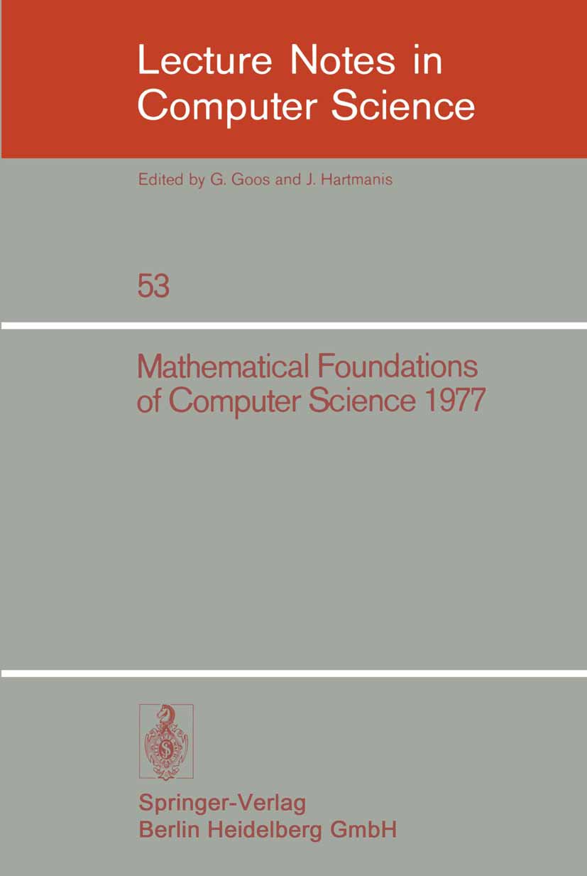 Mathematical Foundations of Computer Science 1977