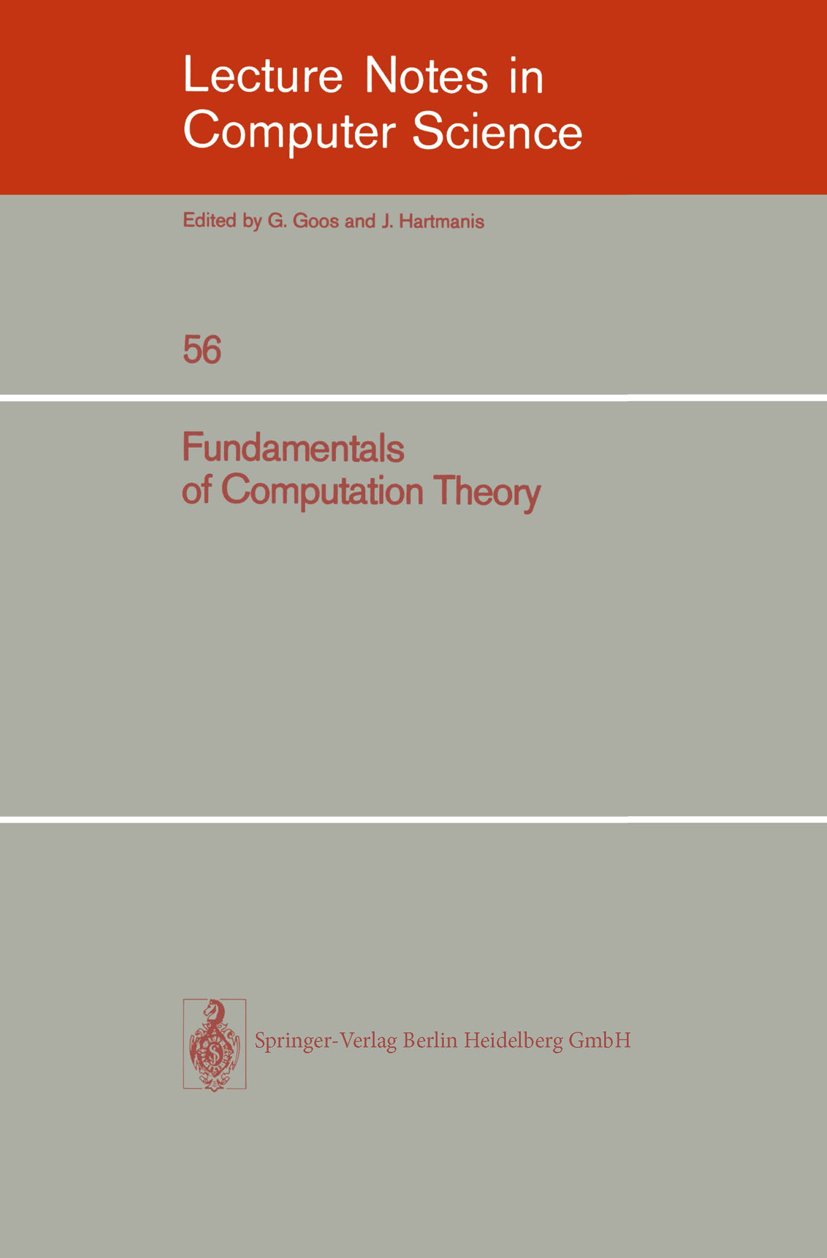 Lecture Notes in Computer Science