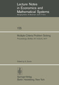 Lecture Notes in Economics and Mathematical Systems