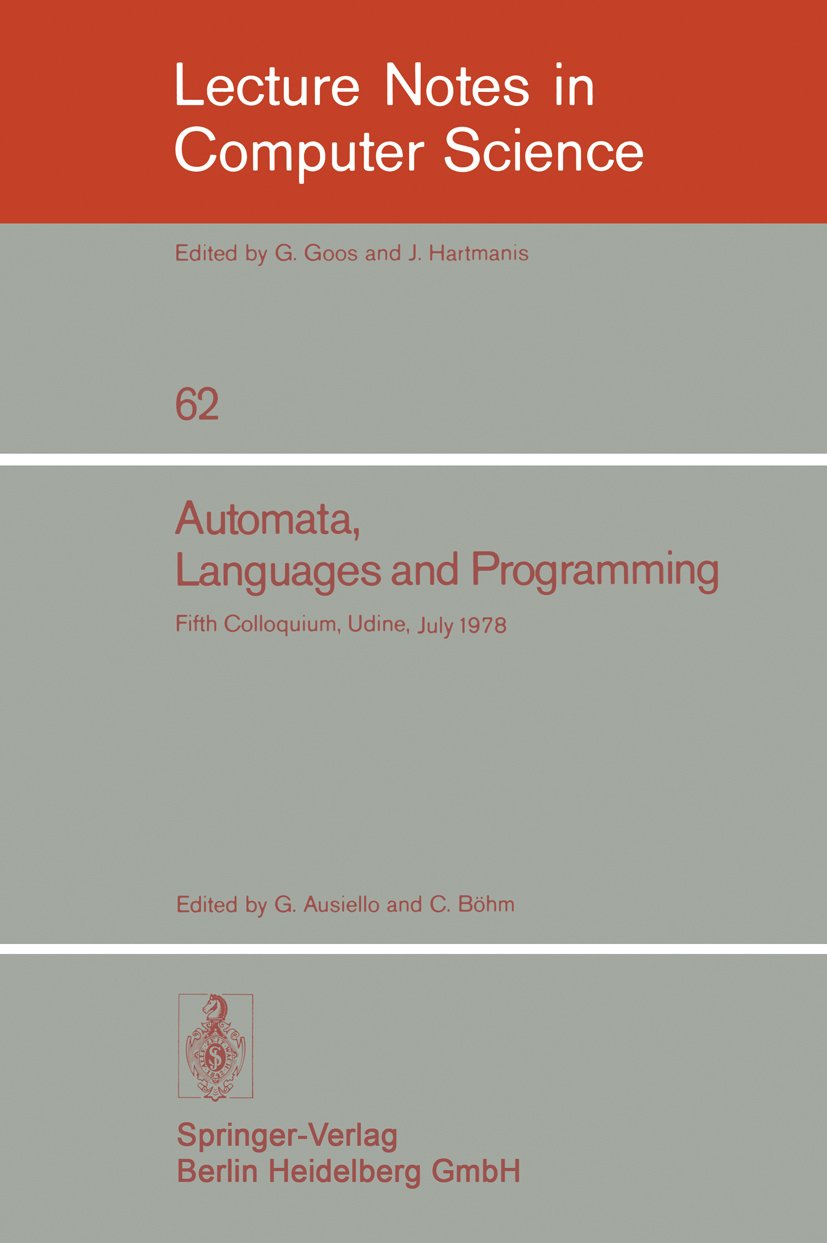 Lecture Notes in Computer Science