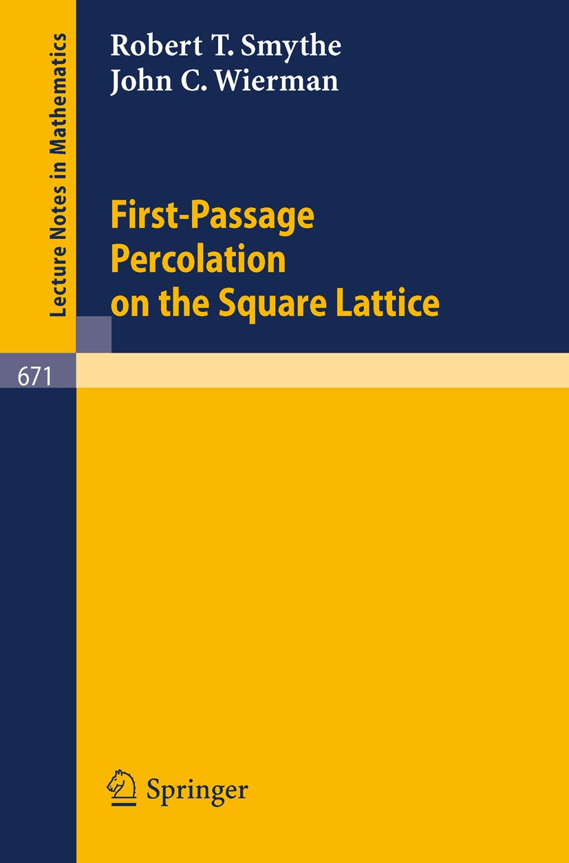 Lecture Notes in Mathematics